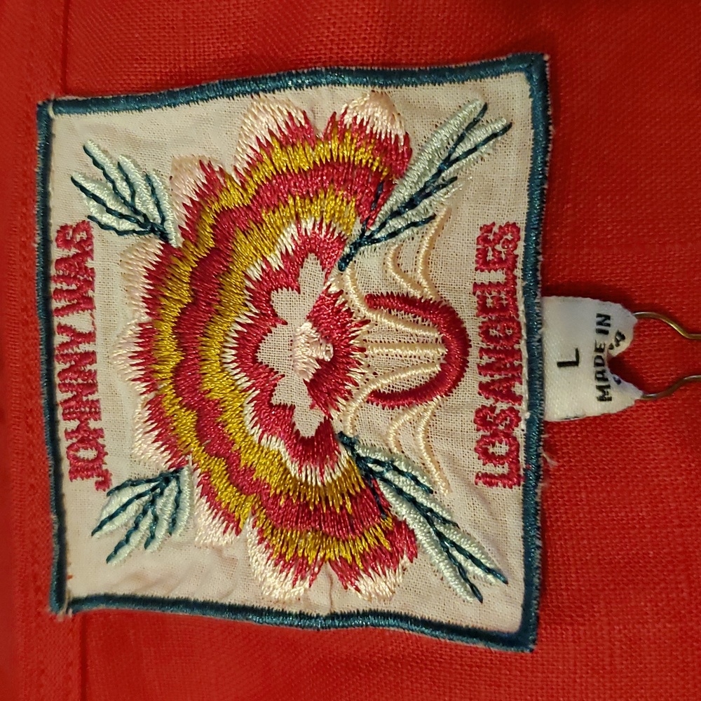 New Johnny Was 100% Linen "Messine" Top sz L - Picture 8 of 9